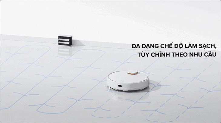 Sản phẩm có nhiều chế độ làm sạch, đáp ứng đa dạng nhu cầu sử dụng