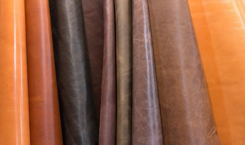 Bề mặt chất liệu Aniline leather