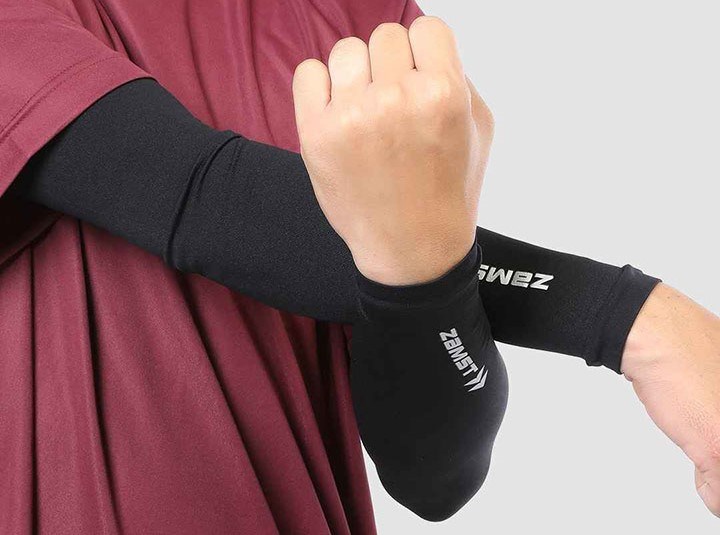 Băng Ống Tay ZAMST Arm Sleeve - Đen