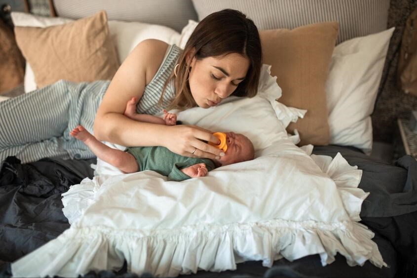 Hội chứng Colic khiến trẻ khóc kéo dài. Ảnh: pexels