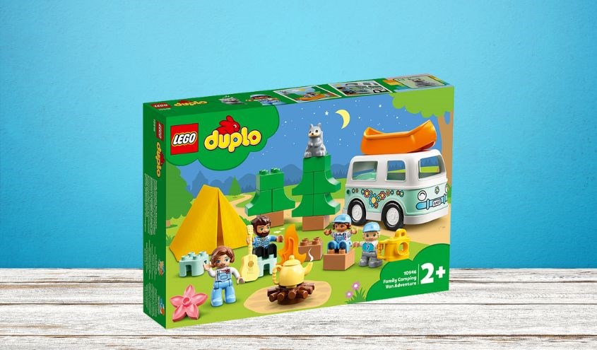 Đồ chơi chuyến phiêu lưu cắm trại gia đình Lego Duplo 10946 (30 chi tiết)