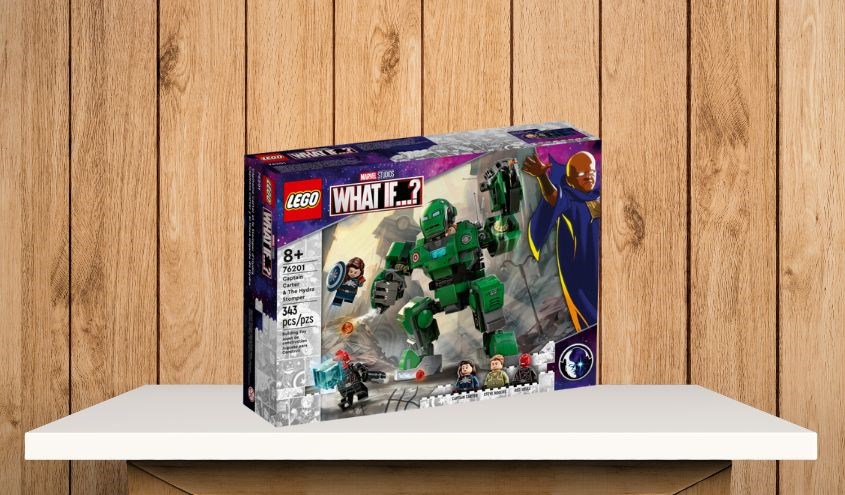 Đồ chơi đội trưởng Carter & chiến giáp Hydra Stomper Lego Superheroes 76201(343 chi tiết)