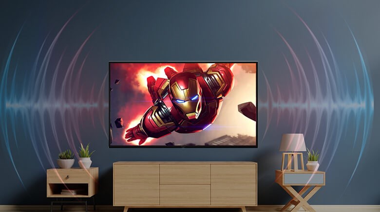 Google Tivi Sony 4K 43 inch KD-43X75K sở hữu công nghệ S-Master Digital Amplifier giúp âm thanh phát ra mạnh mẽ