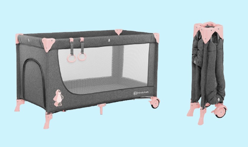 Nôi cũi Kinderkraft KK.JOY-W.ACCE cho bé từ 0 đến 6 tháng