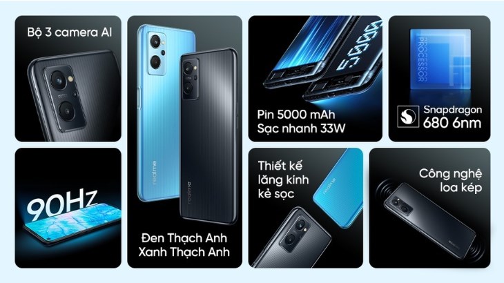 Điện thoại Realme 9i (4GB/64GB)
