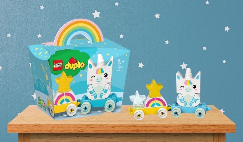 Đồ chơi lắp ráp kỳ lân đáng yêu Lego Duplo 10953 (8 chi tiết)