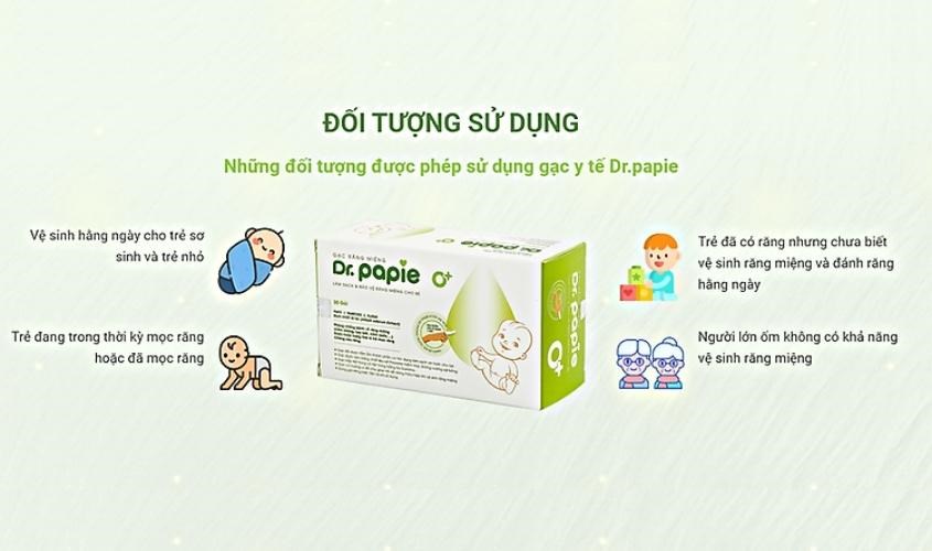 Đối tượng với Dr. gạc giấy