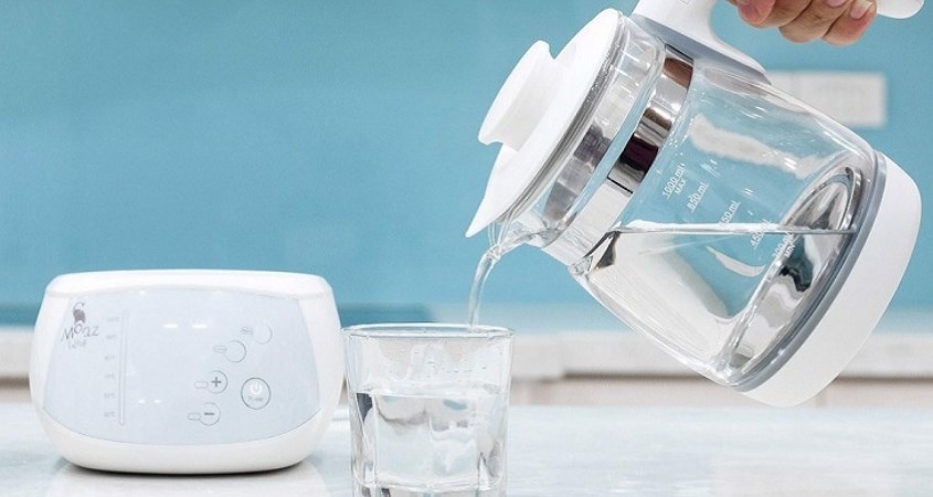 Đun sôi nước để nguội không quá 37 - 40 độ C