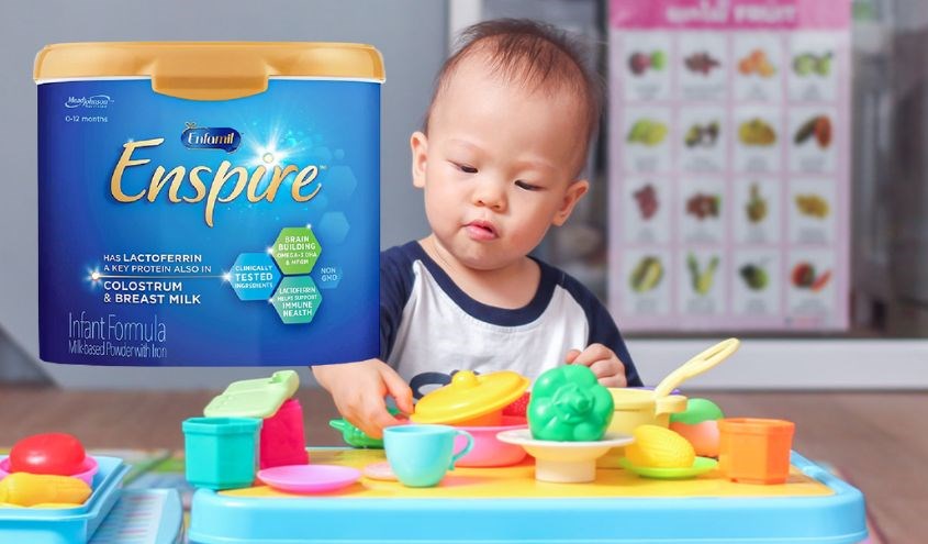 Sữa bột Enfamil Enspire Infant Formula 581g (0 - 12 tháng)