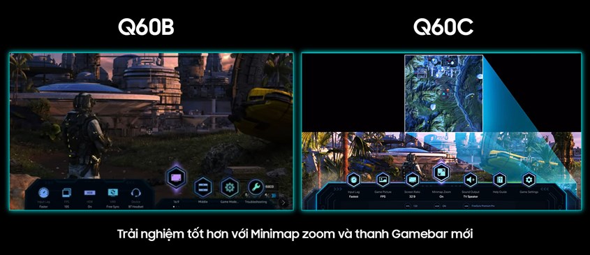 Trải nghiệm game tốt hơn với Minimap Zoom và thanh Gamebar mới