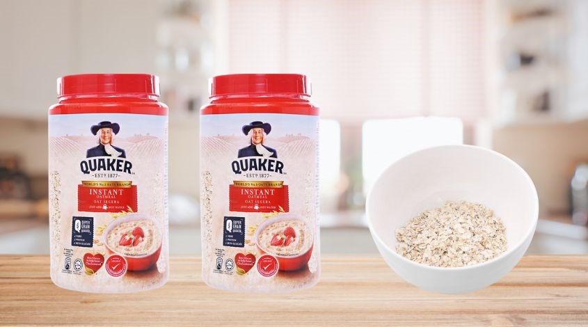 Yến mạch trái cây cán mỏng Quaker 600g (dành cho trẻ từ 1 tuổi)