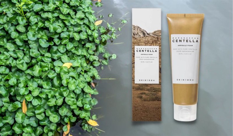 Sữa rửa mặt chiết xuất rau má dưỡng sáng da Skin1004 125ml