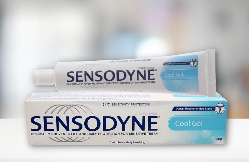 Kem đánh răng Sensodyne Cool gel Kem đánh răng Sensodyne Cool gel
