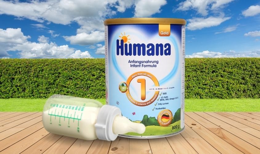 Sữa Humana đến từ Đức