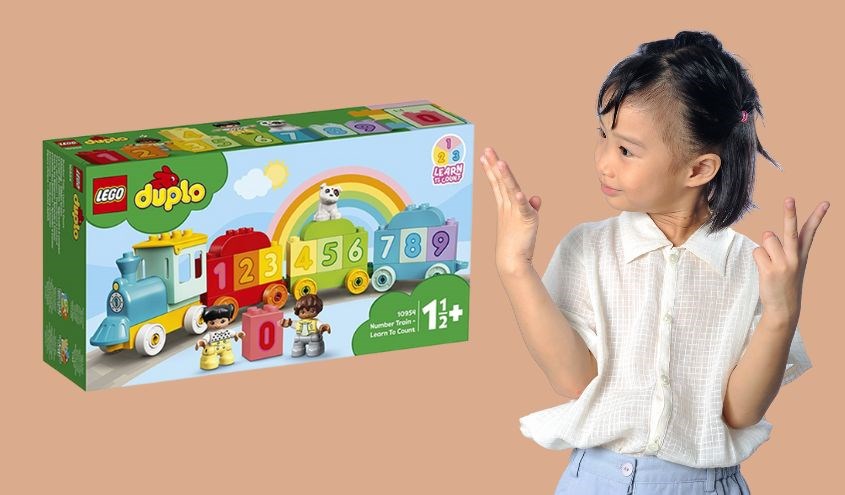 Đồ chơi tàu lửa học đếm số Lego Duplo 10954 (23 chi tiết)