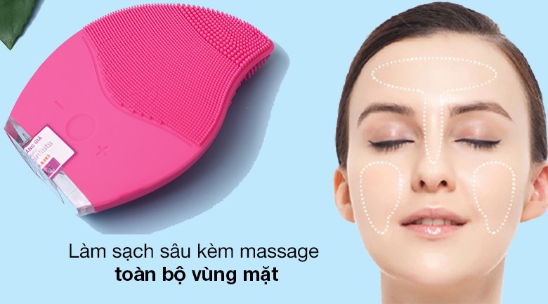 Máy rửa mặt và massage Rio FADC 