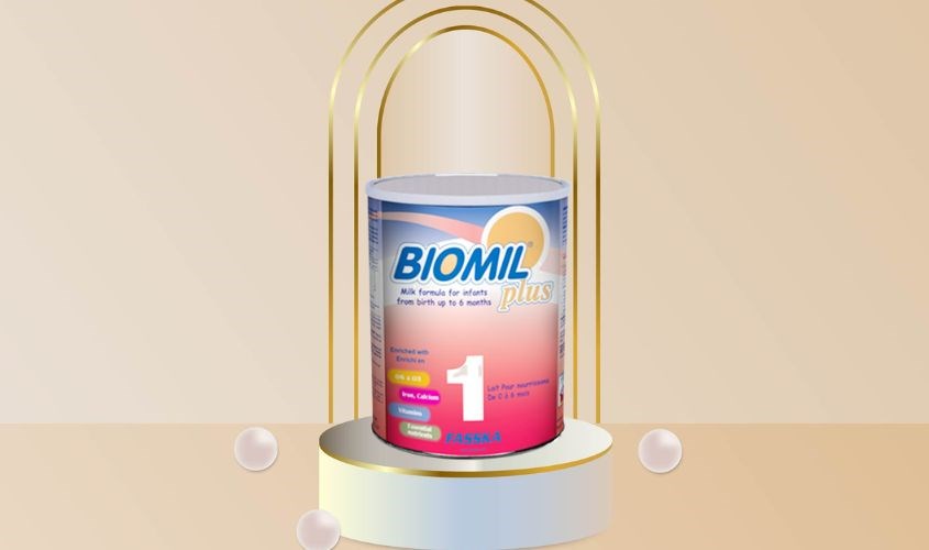 Sữa Biomil bổ sung dưỡng chất giúp bé tăng cân