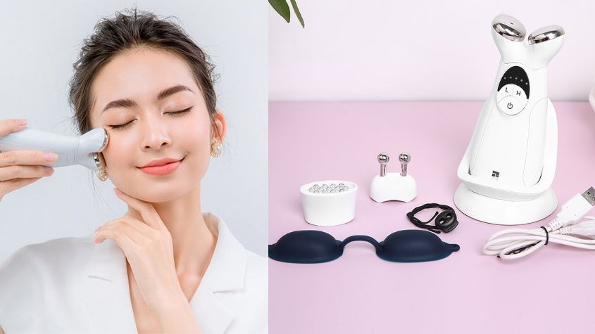 Máy massage nâng cơ và cải thiện sắc tố da Lifetrons EP-400