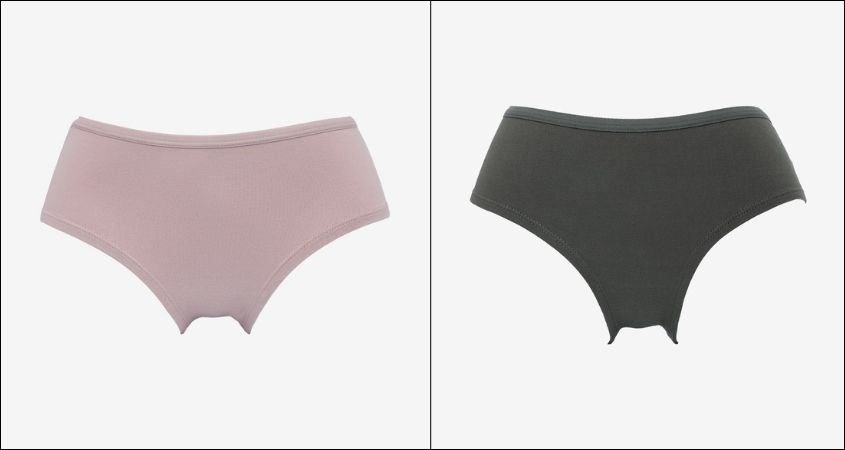 Bộ 3 Quần Lót Nữ Hipster AVA IB10 - Tím - Xanh - Hồng