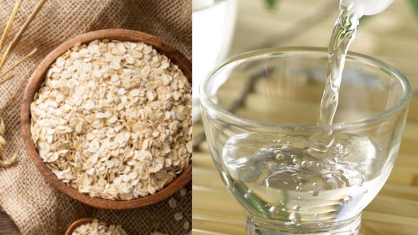 Tẩy da chết toàn thân bằng yến mạch và nước ấm