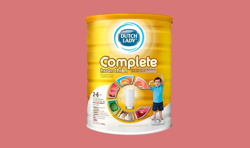 Sữa Dutch Lady complete dành cho trẻ từ 2-6 tuổi