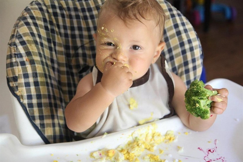 Mẹ có thể cho trẻ ăn dặm bằng trứng từ 6 tháng tuổi trở lên. Nguồn ảnh: suckhoehangngay