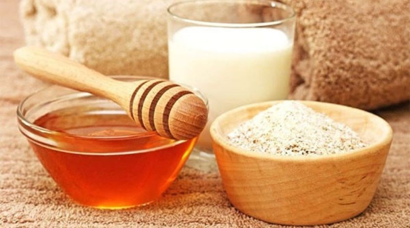 Mật ong và cám gạo