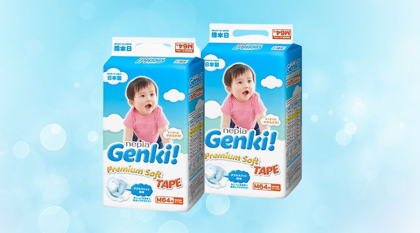 Tã Genki dành cho bé từ 7 - 10kg