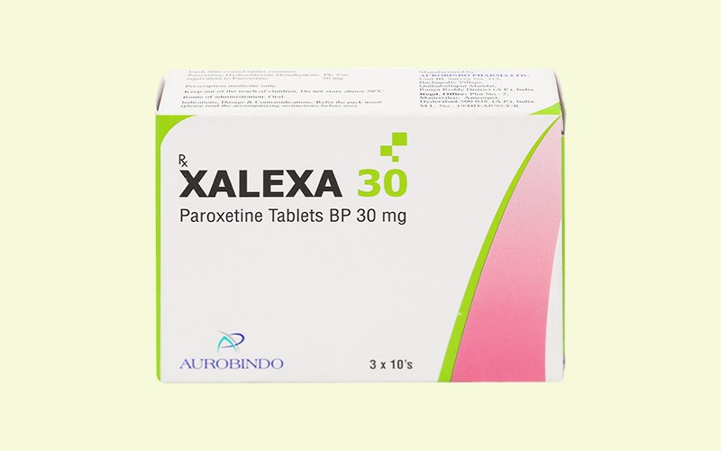 Xalexa 30 trị trầm cảm, rối loạn lo âu