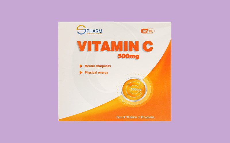 Vitamin C Spharm 500mg phòng và trị thiếu vitamin C