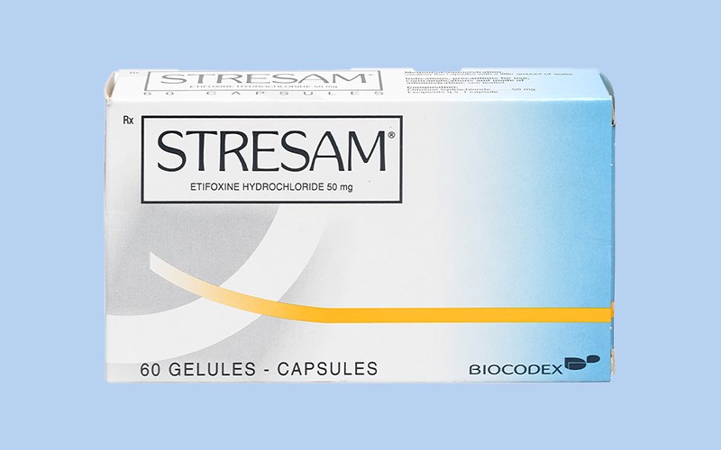 Stresam 50mg trị rối loạn lo âu (3 vỉ x 20 viên)