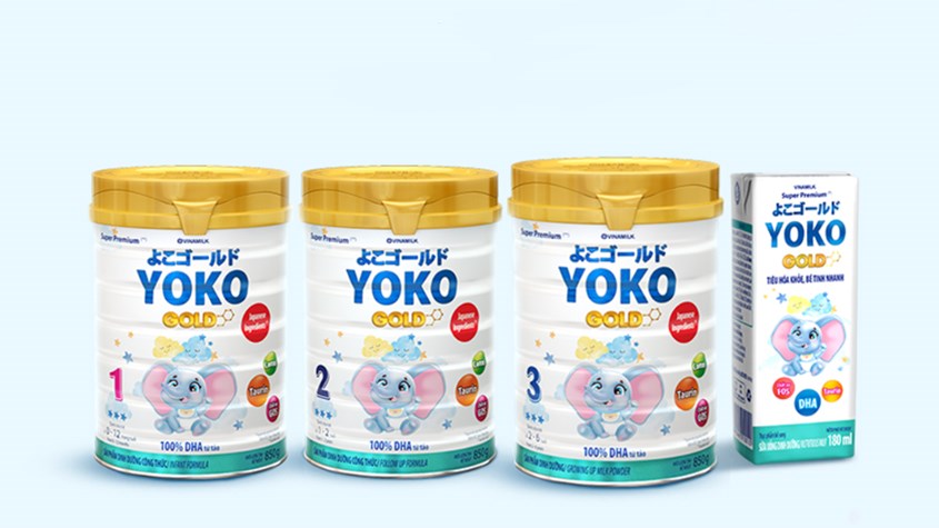 Sữa bột Vinamilk Yoko Gold số 3 850g (2 - 6 tuổi)