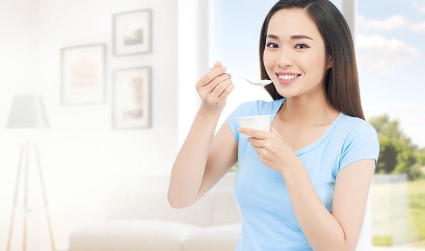 Sữa chua giúp các mẹ dễ dàng lấy lại vóc dáng thon gọn sau sinh