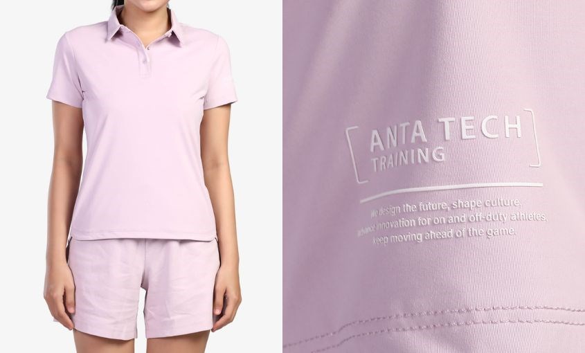 Áo Polo Tập Luyện Nữ Anta 862137139-2