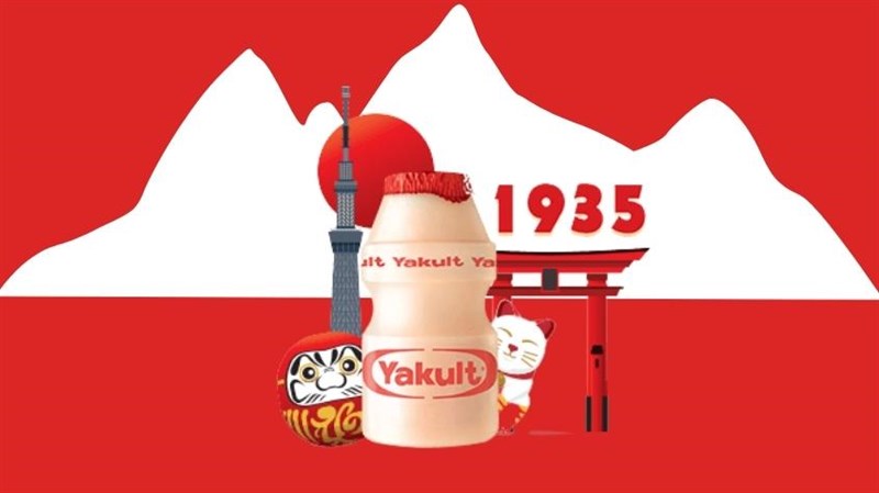 Sữa chua uống Yakult hương vị thơm ngon