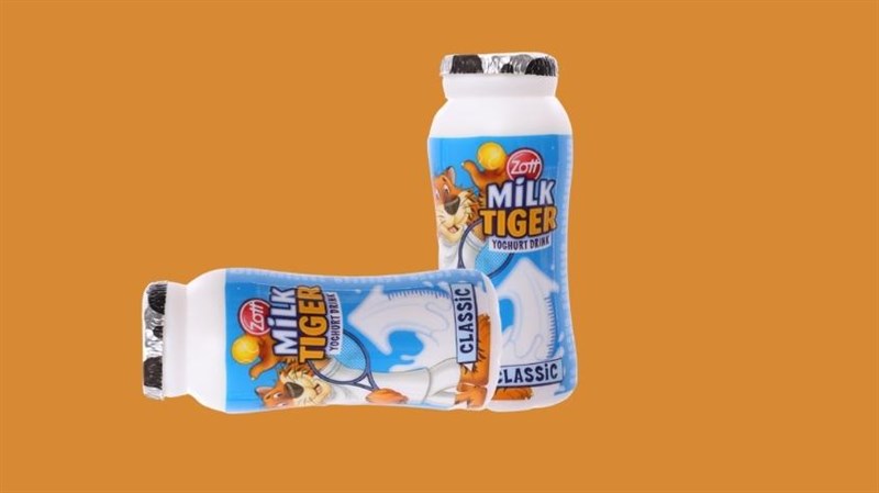 Sữa chua uống Zott Milk Tiger hỗ trợ hệ miễn dịch của bé