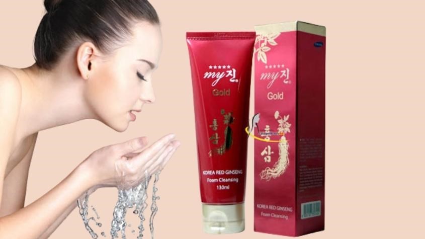 Sữa rửa mặt My Gold Korea Red Ginseng Foam Cleansing