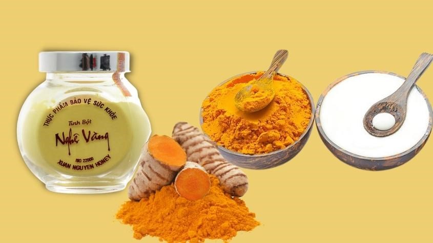 Tinh bột nghệ vàng Xuân Nguyên hũ 75g