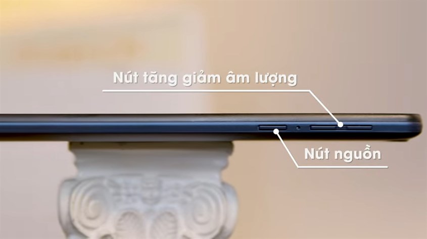 Sử dụng nút nguồn và nút giảm âm lượng trên máy tính bảng để chụp màn hình