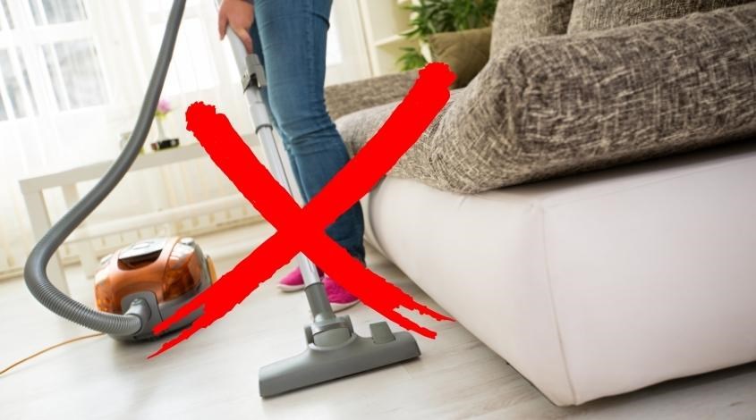 Không dùng máy hút bụi để thu dọn thủy ngân