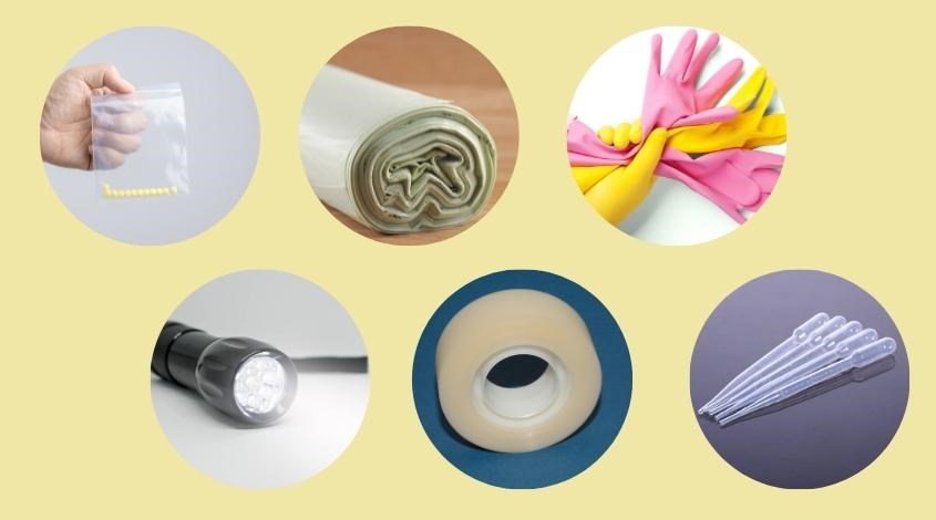 Chuẩn bị vật dụng