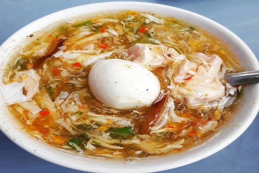 Món súp cua Ăn vặt cho bà bầu