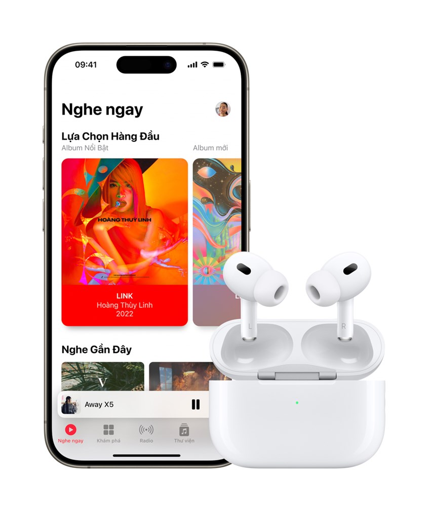 AirPods Pro (gen 2) sở hữu âm thanh thích ứng hiện đại