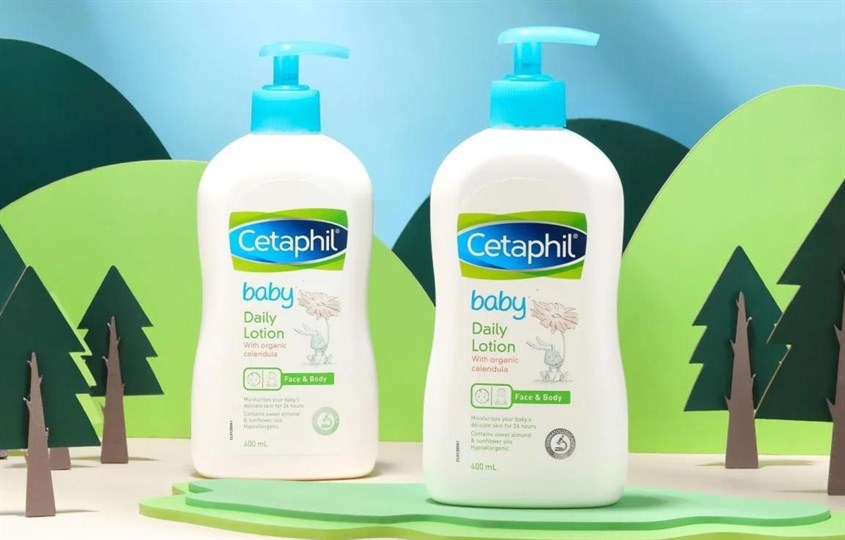 Sữa dưỡng thể cho bé Cetaphil Baby Daily Lotion hoa cúc hữu cơ 399 ml