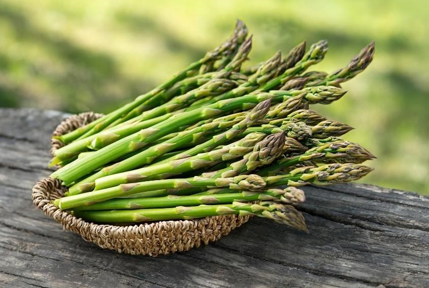 Trong măng tây còn có tryptophan, có khả năng kích thích prolactin - hormone tạo sữa (Ảnh: Canva)