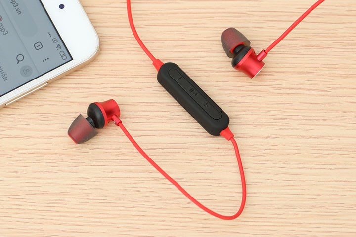 Tai nghe Bluetooth Mozard Q6 Đỏ