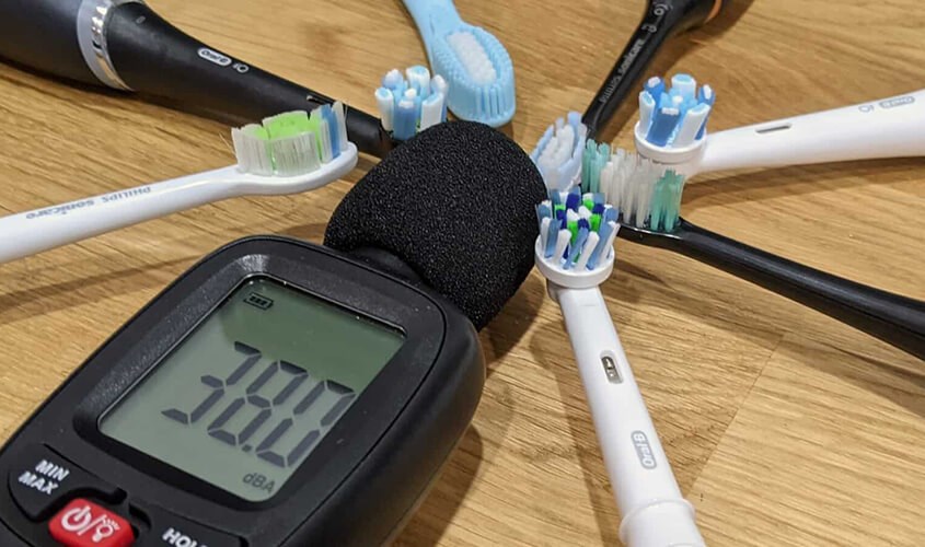 Bàn chải điện sóng âm ít gây ra tiếng ồn