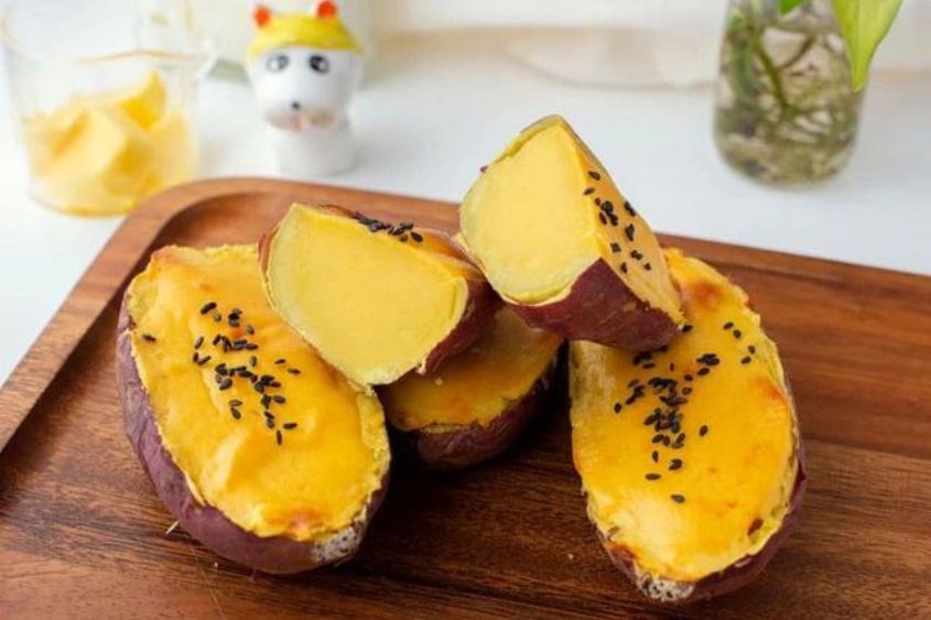 Bánh pudding khoai lang. Ảnh: iStock