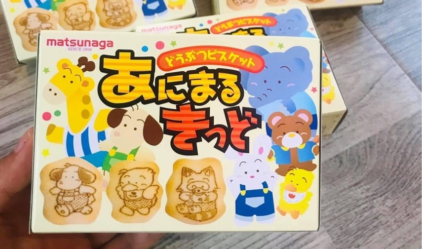 Bánh quy Matsunaga sở hữu hương vị thơm ngon, giàu dinh dưỡng