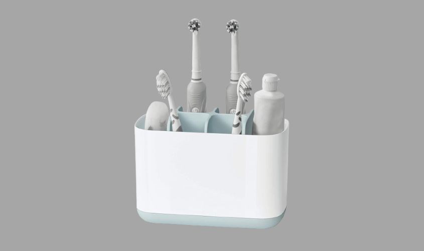 Đặt bàn chải điện theo vị trí thẳng đứng để sản phẩm luôn khô ráo